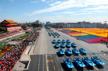 Parade and Firework Photos of China 60th Anniversity