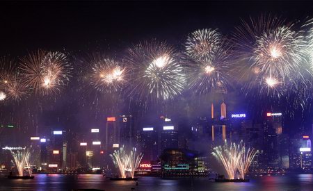 Parade and Firework Photos of China 60th Anniversity