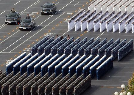 Parade and Firework Photos of China 60th Anniversity