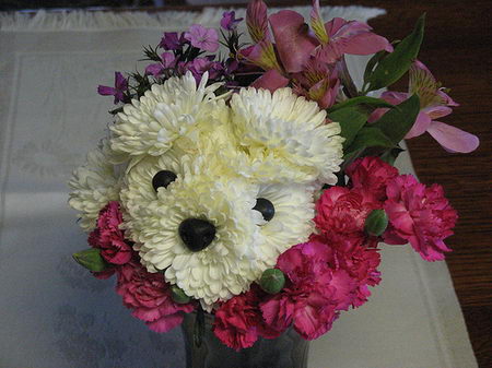 Lovely Flower Dog