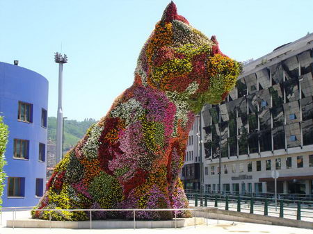 Lovely Flower Dog