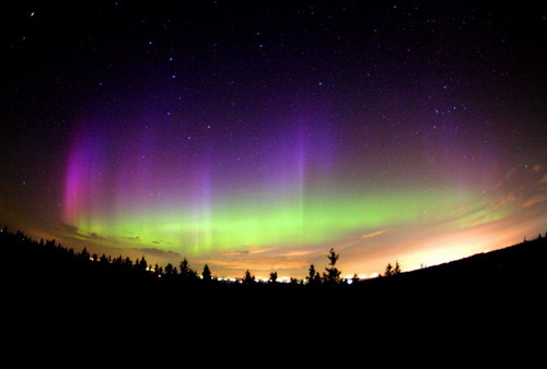 breathtaking northern lights