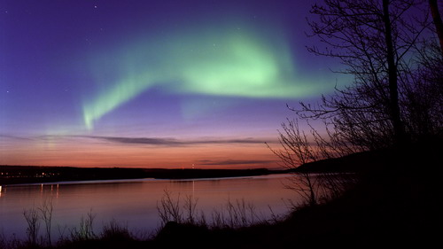 breathtaking northern lights