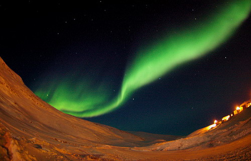 breathtaking northern lights