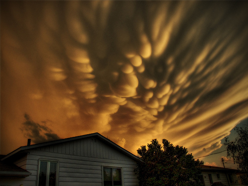 awesome looking clouds