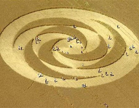 mysterious crop circles