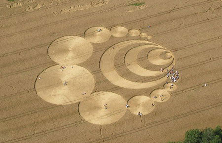 mysterious crop circles