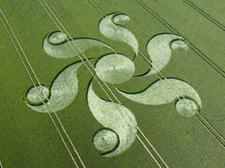 mysterious crop circles