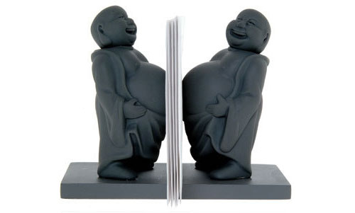 Buddha bookends