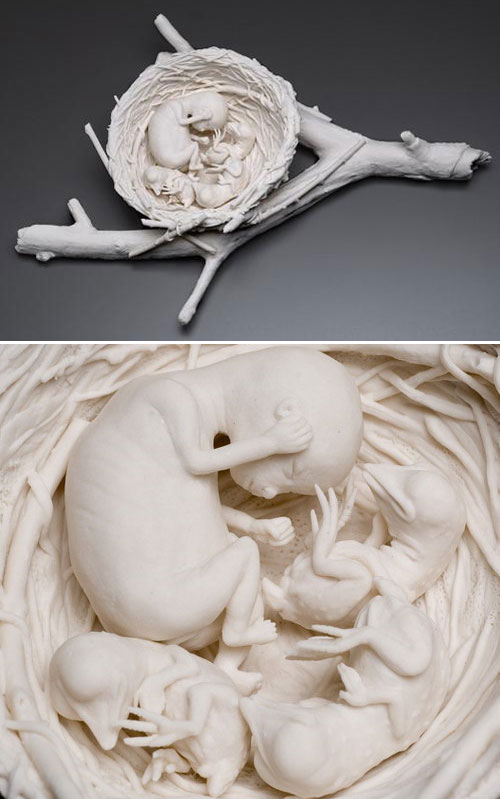 Porcelain Art - Human and Nature