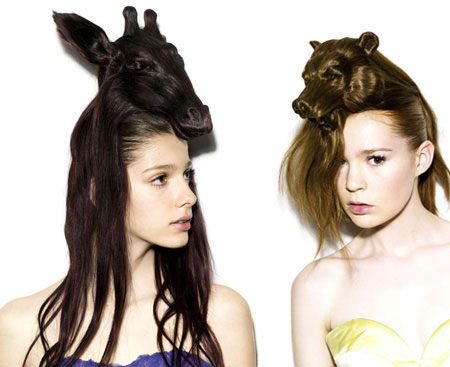 Craziest Hair Style - Animal Hair Hat