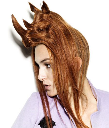 Craziest Hair Style - Animal Hair Hat