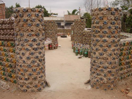 House made by Bottle - Recycling at It's Best!