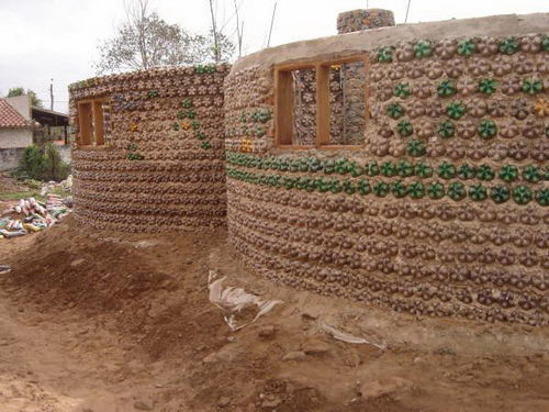 House made by Bottle - Recycling at It's Best!