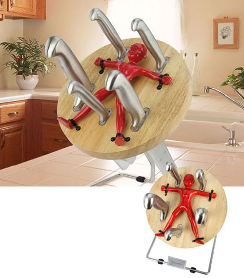 Throwzini's Knife Block