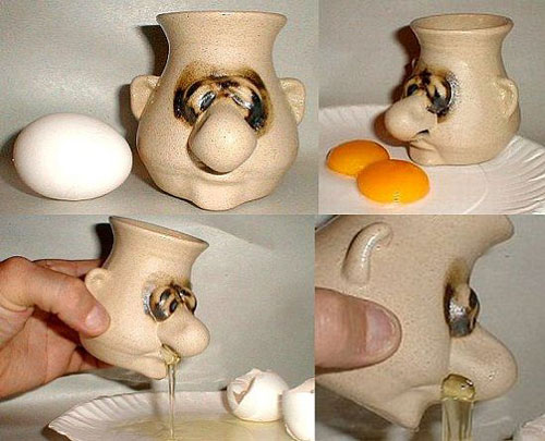 Peter Petrie Egg Separator- Egg Out The Nose