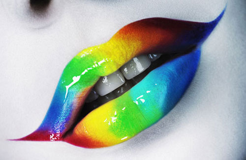 Rainbow lip
