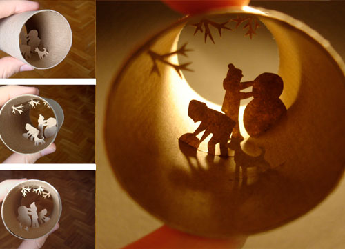 Humble Art - Toilet Paper Roll Art