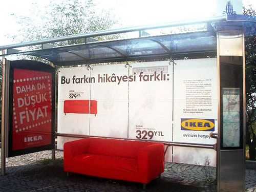 Bus Stop Advertisements