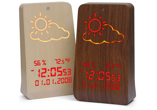 WoodStation - calendar, clock, alarm and weather forecast