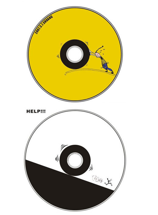 Creative and Funny CD Design