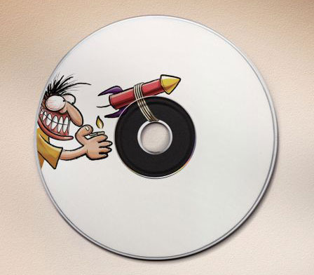 Creative and Funny CD Design