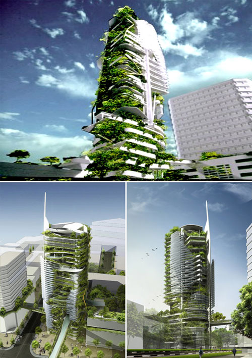 Singapore's Ecological EDITT Tower