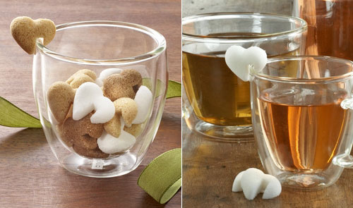 French Heart-Shaped Sugar Cubes