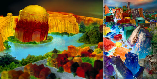 Amazing Landscape In Jell-O