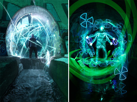 Incredible Light Painting