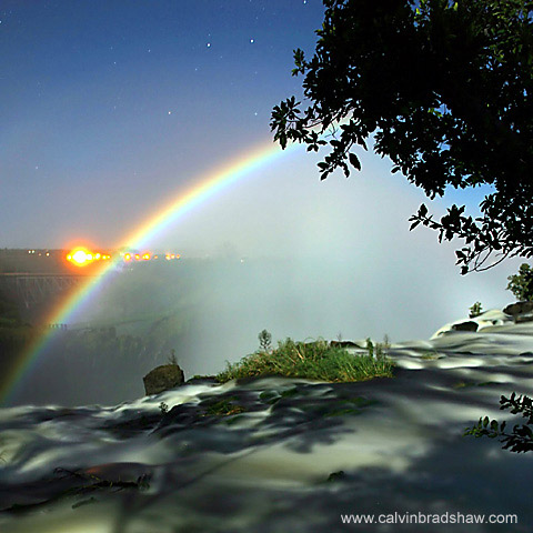 Exclusively Beautiful Moonbow - Rainbow at Night