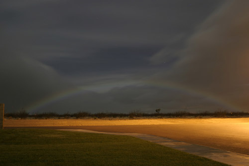 Exclusively Beautiful Moonbow - Rainbow at Night