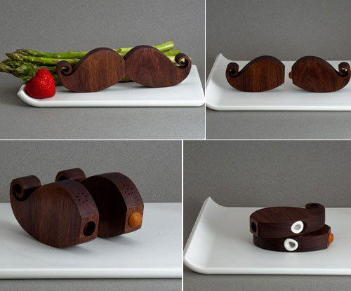 Magnetic Salt & Pepper Shakers - Yanko Design