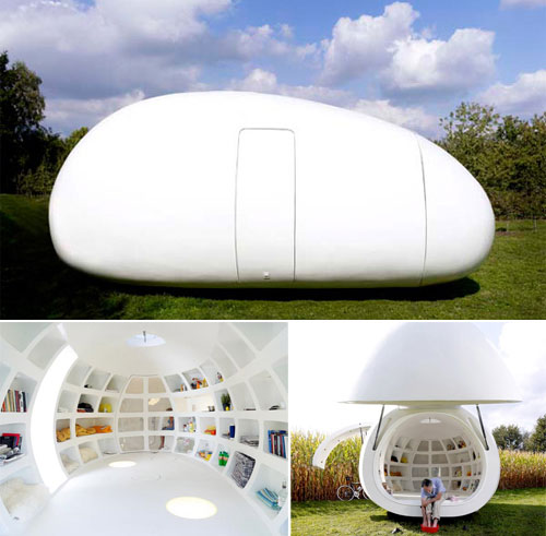 Egg Shaped House for your Backyard
