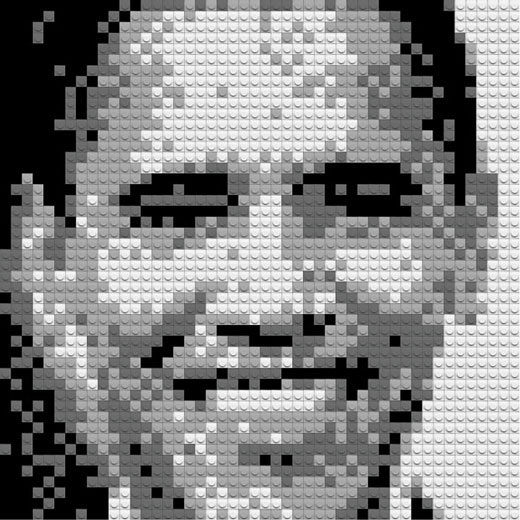Cool Self-portrait made by Lego
