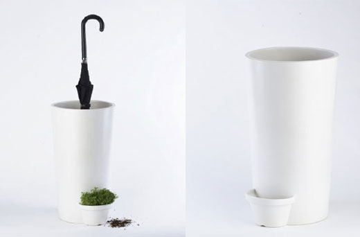 Umbrella Holder & Plant Pot in One