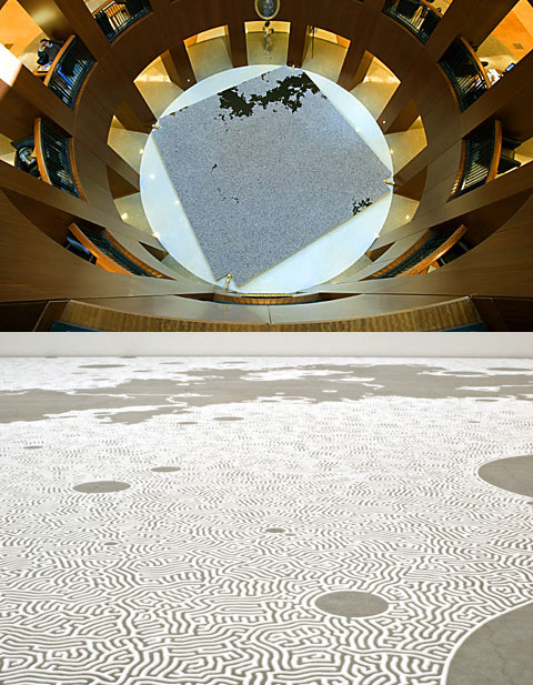 Artwork Using Salt From Motoi Yamamoto