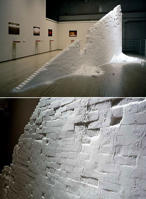 Artwork Using Salt From Motoi Yamamoto