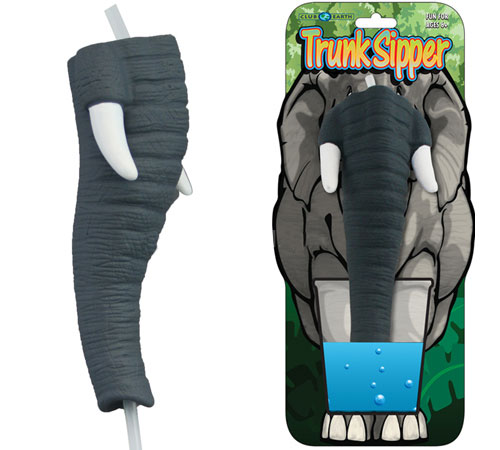 ELEPHANT TRUNK SIPPER STRAW
