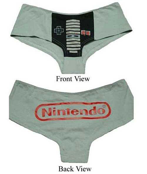 Nintendo Wii Underwear