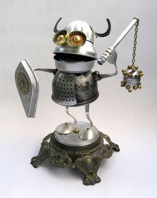 Adorable Adoptabots Sculptures From Brian Marshall