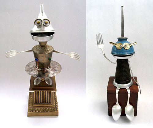 Adorable Adoptabots Sculptures From Brian Marshall