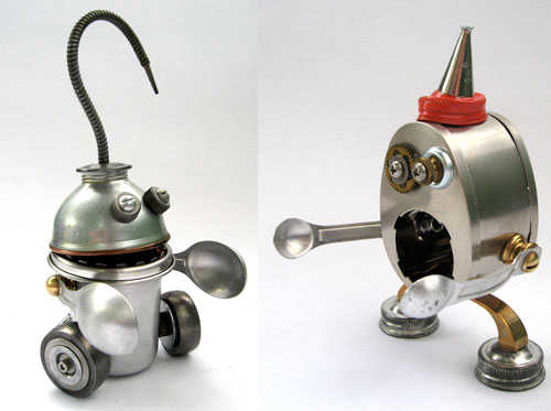 Adorable Adoptabots Sculptures From Brian Marshall