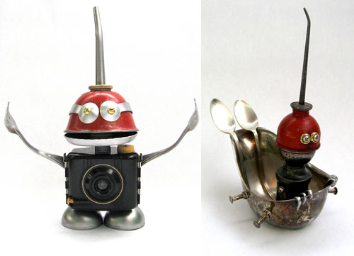 Adorable Adoptabots Sculptures From Brian Marshall