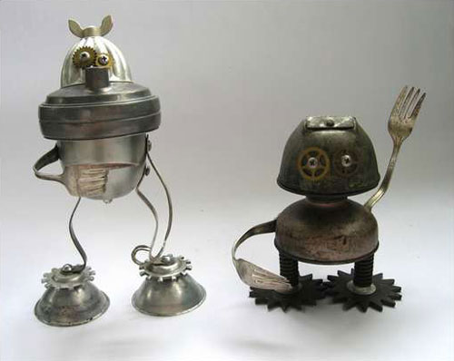 Adorable Adoptabots Sculptures From Brian Marshall