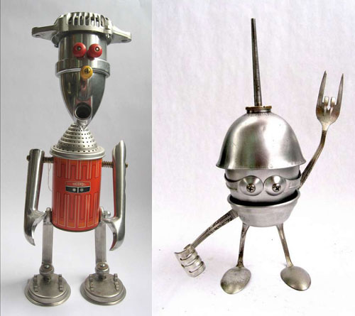 Adorable Adoptabots Sculptures From Brian Marshall