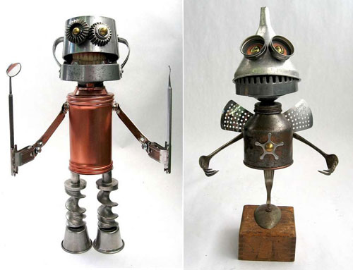 Adorable Adoptabots Sculptures From Brian Marshall