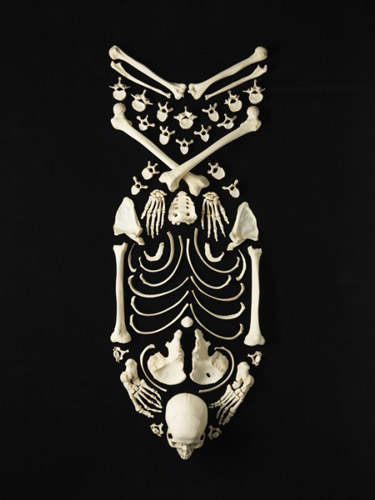 Incredible Art Made From Real Human Bones