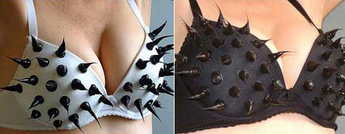 Spiky bras