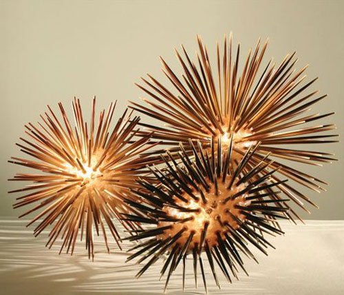 Sea Urchin lamp